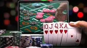 Tampilan aplikasi mobile bet777 dengan meja live dealer